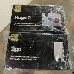 chord hugo2 + 2go 旗艦級便攜解碼耳擴+無線音樂串流模組 (黑色)