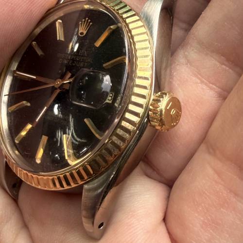 Rolex 16013 金鋼 黑面 $29999