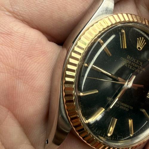 Rolex 16013 金鋼 黑面 $29999