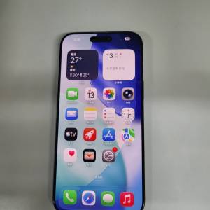 港行 iPhone 16 Pro Max 256GB 黑色