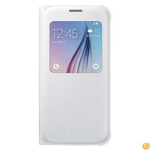全新原裝正貨Samsung Galaxy S6 G9200,G9208,G920F S View Cover原廠透視感應皮套C...
