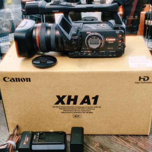 Canon XH-A1 XHA1 + WD-H72 增廣角鏡頭 全套配件齊全 勁新 功能正常 三個月保養（ ...