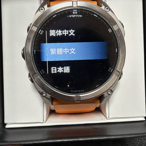 Garmin Fenix 8 51mm 智能手錶