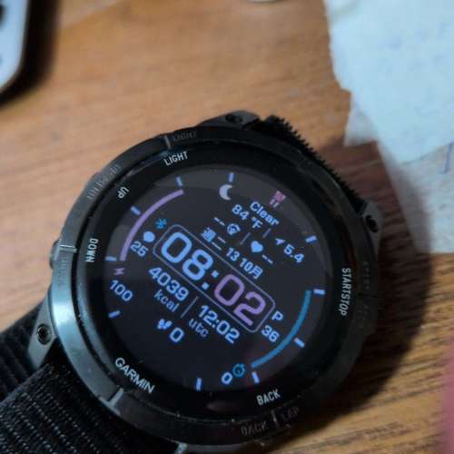 Garmin 7 Solar Sapphire