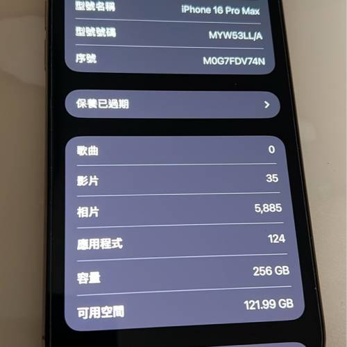 iPhone 16 Pro Max很新