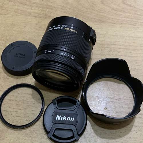 Sigma AF DC 18-250mm macro HSM OS 正常鏡清
