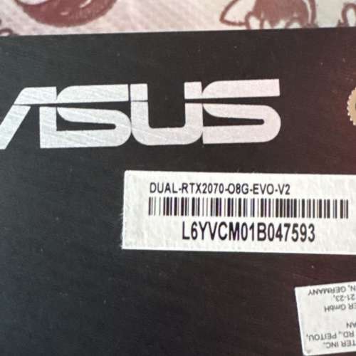 ASUS RTX 2070 8GB