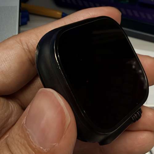 Apple Watch Ultra 3 黑色鈦金屬錶殼(有APPLE CARE)