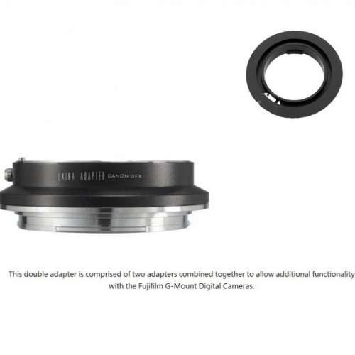 LAINA Lens Mount Double Adapter For Exakta, Auto Topcon SLR Lens and Canon EOS (