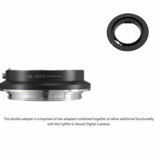 LAINA Lens Mount Double Adapter For Exakta, Auto Topcon SLR Lens and Canon EOS (
