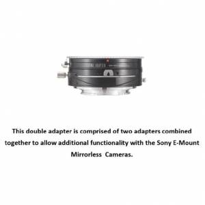 LAINA Lens Mount Double Adapter, Olympus Zuiko (OM) 35mm SLR Lens And Canon EOS