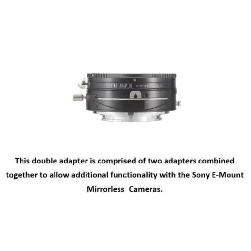 LAINA Lens Mount Double Adapter, Nikon F Mount G-Type Lens And Canon EOS (EF / E