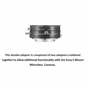 LAINA Lens Mount Double Adapter, Nikon F Mount G-Type Lens And Canon EOS (EF / E