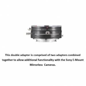 LAINA Lens Mount Double Adapter, LEICA R LR SLR Lens And Canon EOS (EF / EF-S) D