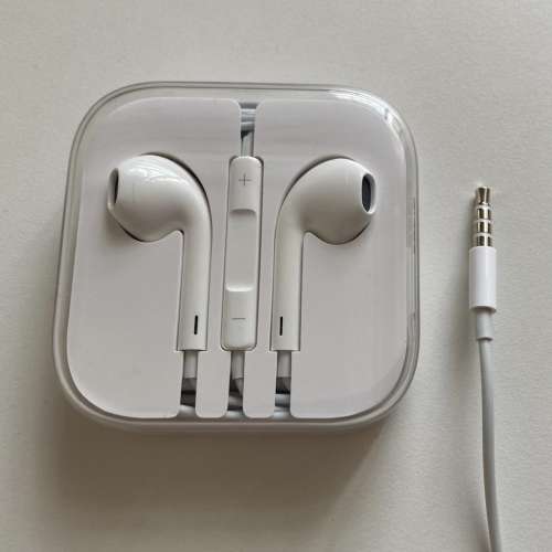 原裝全新現貨 Apple EarPods 3.5 毫米 耳機 耳筒 A1472 連咪 有咪 3.5mm Headphone...