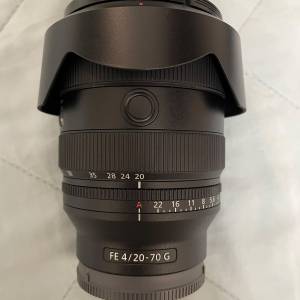 Sony FE 4/20-70 G 鏡頭 連Pro Tanle CPL filter