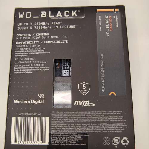 WD_BLACK SN7100 NVMe SSD