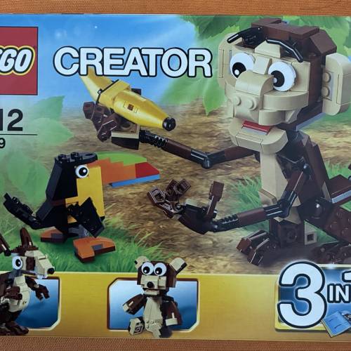 LEGO Creator 3合1 森林動物 31019