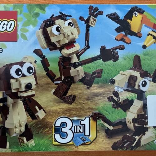 LEGO Creator 3合1 森林動物 31019