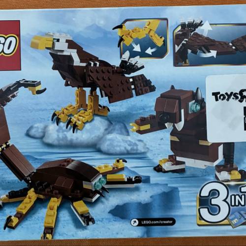 LEGO 樂高 Creator 3合1 鷹 31004