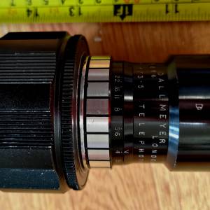 世紀名鏡 刀梅 Dallmeyer 6吋 3.5 TV 鏡