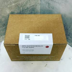 (11160) BRAND NEW Leica APO-Summicron-M 1:2/50 ASPH. Gray