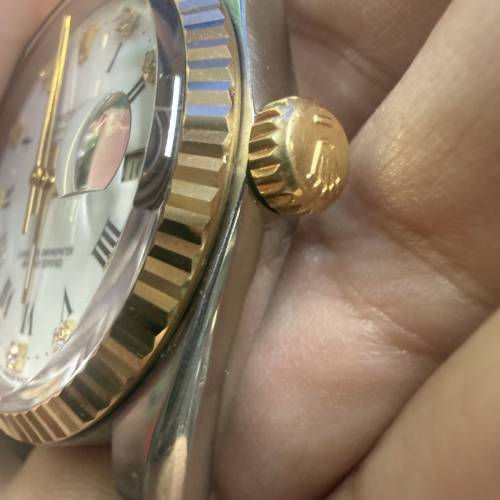 Rolex 16013 靚白面羅馬細鑽石字 $27888