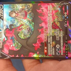 PTCG 寶可夢中文版 伽勒爾火焰鳥V CSR (s8bF 242/184) 95%以上新