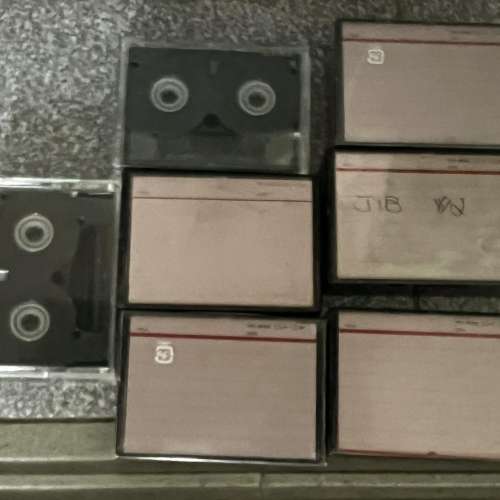 Sony Panasonic JVC Mini DV 錄影帶 7 餅 全部用過 清屋出售 HK$70.00