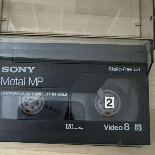 Sony Metal MP 120 Video 8 錄影帶 10 餅 全部用過 清屋出售 HK$100.00 10 餅