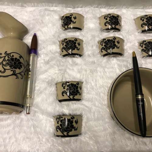 全新台灣萬延陶器-酒具，茶具 HKD200/set