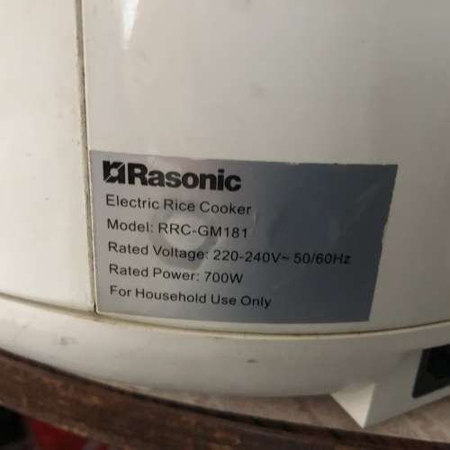 Rasinic 電飯鍋 RRC-GM181 $80