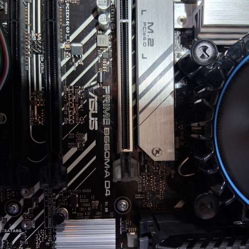 asus B660M-A D4/i7 12700/SNVS500G  NVME