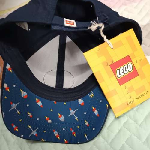 LEGO 太空主題童裝帽 (可換徽章)