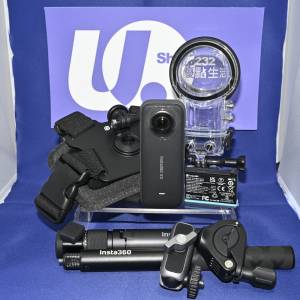 『Trade In優惠』連大量配件 Insta360 X3 全景相機 心口背帶 潛水殼 夾架 子彈時間...