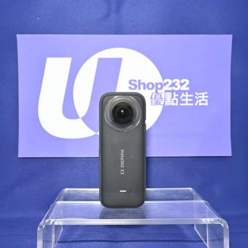 『Trade In優惠』連大量配件 Insta360 X3 全景相機 心口背帶 潛水殼 夾架 子彈時間...