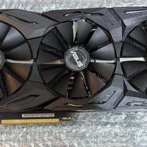九成新 ASUS ROD STRIX RTX 2060 O6G GAMING 顯示卡