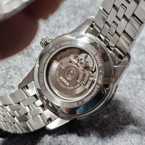 Doxa 自動 open heart 手錶