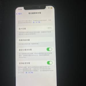iPhone XS 256GB  電池83%