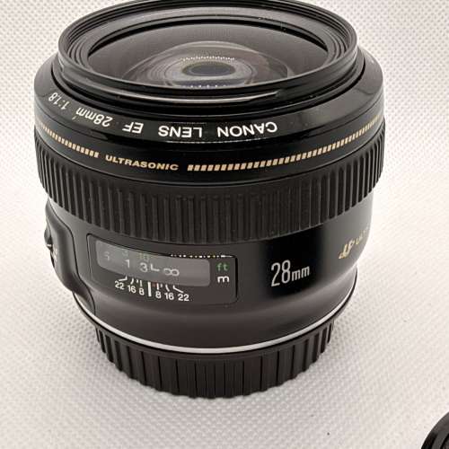 Canon EF 28mm F1.8 玻璃起霞 (廢品)