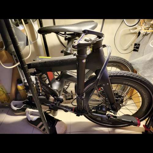 JAVA X3 CARBON 牙盤58T 油壓碟剎 16吋已改大部份零件)車價連改近萬元 >送車呔氣泵 ...