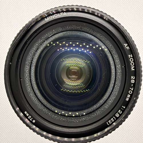Minolta AF 28-70mm f2.8 (廢品) 玻璃甩消光漆