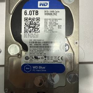 WD Blue 6.0TB機械硬盤