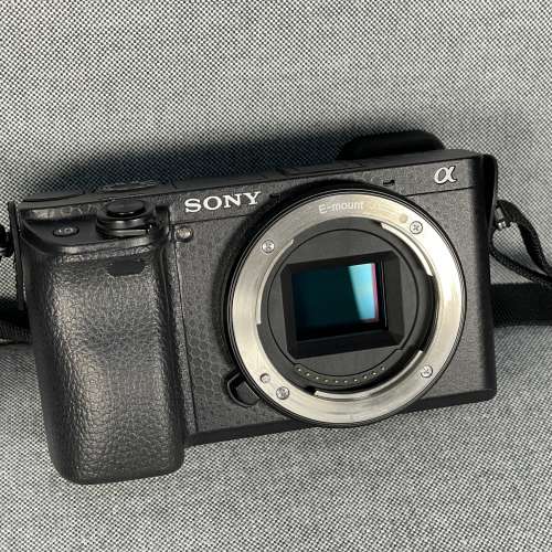 Sony Alpha a6300 Mirrorless Camera Body with Battery Grip & 4 Batteries