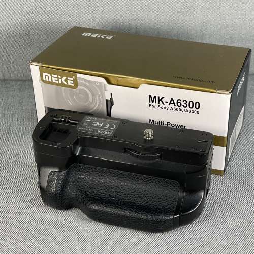 Sony Alpha a6300 Mirrorless Camera Body with Battery Grip & 4 Batteries
