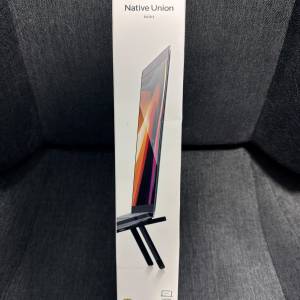 全新一盒黑色Native Union Fold Laptop Stand Macbook iPad 鋁合金散熱支架 手提電...
