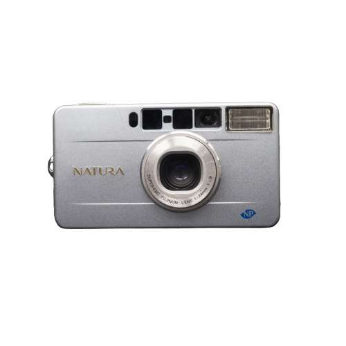 Fujifilm Natura S 35mm Film Camera Blue 24mm f/1.9 #4022070