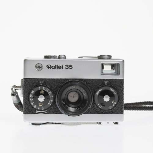 Rollei 35 35mm Film Camera Silver 40mm f/3.5 #6059239