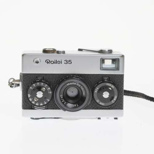 Rollei 35 35mm Film Camera Silver 40mm f/3.5 #3426084