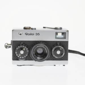 Rollei 35 35mm Film Camera Silver 40mm f/3.5 #3426084